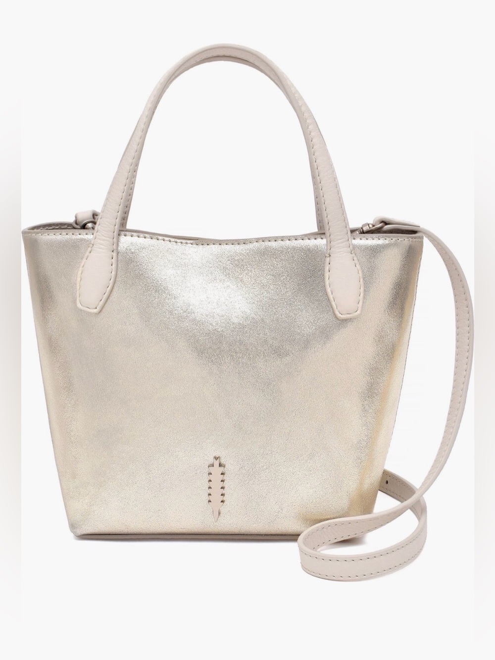 Thacker Asher Shimmer Leather Mini Tote NWT
